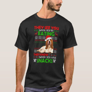 Camiseta Te ven cuando estás comiendo a Santa Lucía