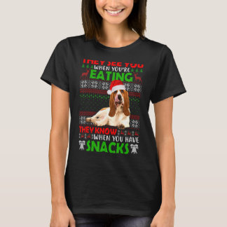 Camiseta Te ven cuando estás comiendo a Santa Lucía