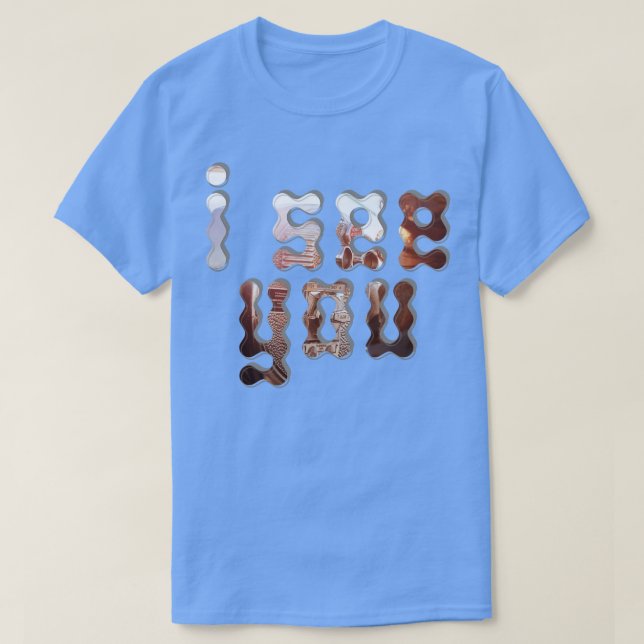 CAMISETA TE VEO 1 (Diseño del anverso)