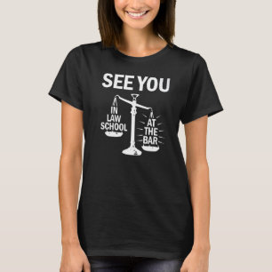 Camiseta Te veo en el bar Estudiante de derecho