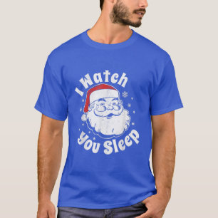 Camiseta Te Veo Navidades De Duerma Sombrerosos Santa Retro