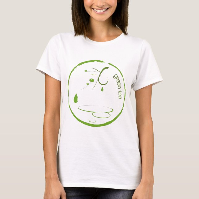 Camiseta Té verde 1 (Anverso)