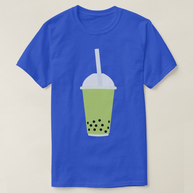 CAMISETA TÉ VERDE DE BURBUJA 1 (Diseño del anverso)
