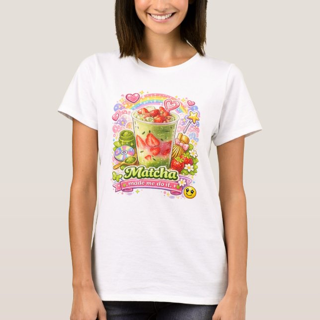 Camiseta Té Verde Matcha (Anverso)