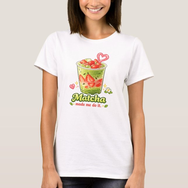 Camiseta Té Verde Matcha (Anverso)