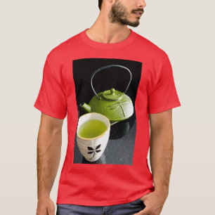 Camiseta Té verde y libélulas