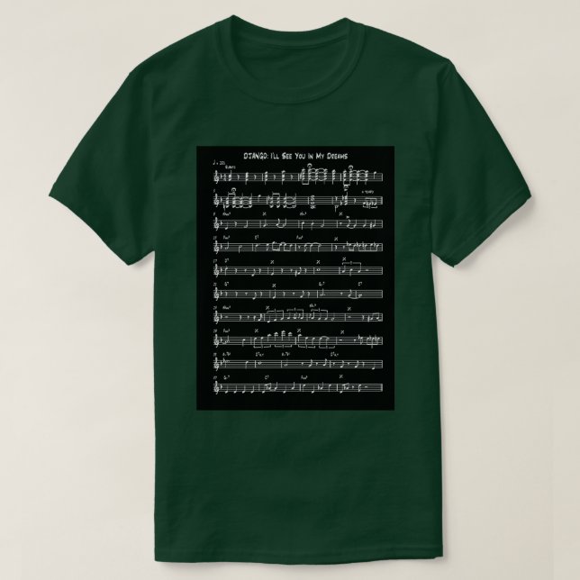Camiseta Te Veré En Mis Sueños (Diseño del anverso)