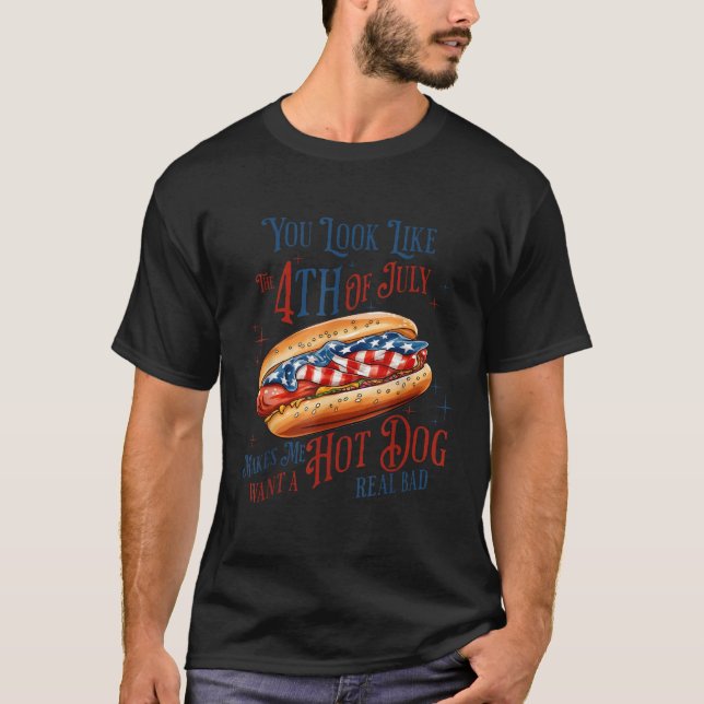 Camiseta Te ves gracioso el 4 de julio. (Anverso)