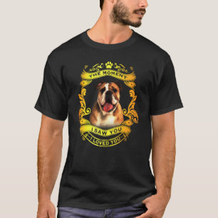 Camiseta Te Vi Que Te Amaba Perro Bulldog Inglés