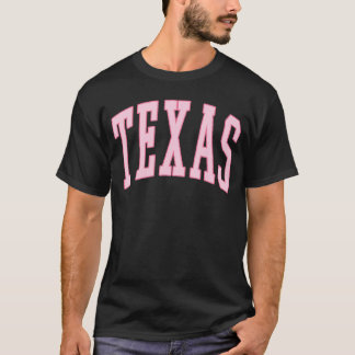 Camiseta Té Vintage Preppy Varsity Rosa Deportes vintage