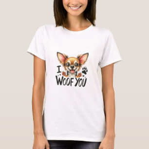 Camiseta Te Woof Chihuahua