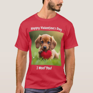 Camiseta Te Woof El día de San Valentín T-Shirt