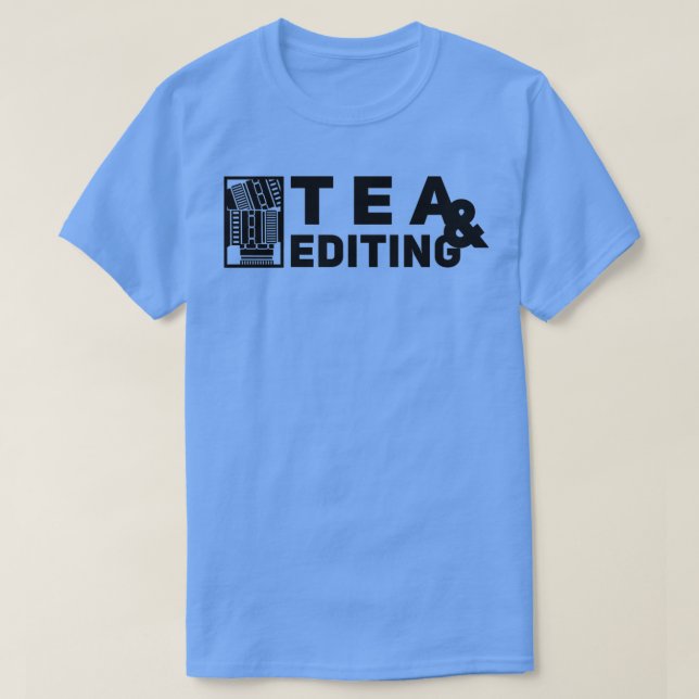 Camiseta Té y edición (Diseño del anverso)