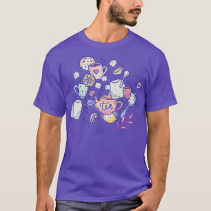 Camiseta Té y galletas Doodle Art