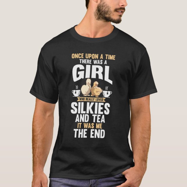 Camiseta Té Y Pollos De Silkie (Anverso)