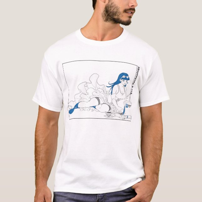 Camiseta Té y tecnología (Anverso)