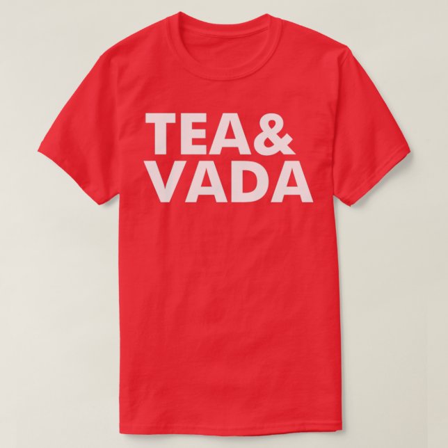 Camiseta Té y Vada (Diseño del anverso)
