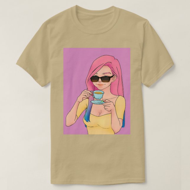 CAMISETA TEA A CUALQUIERA (Diseño del anverso)