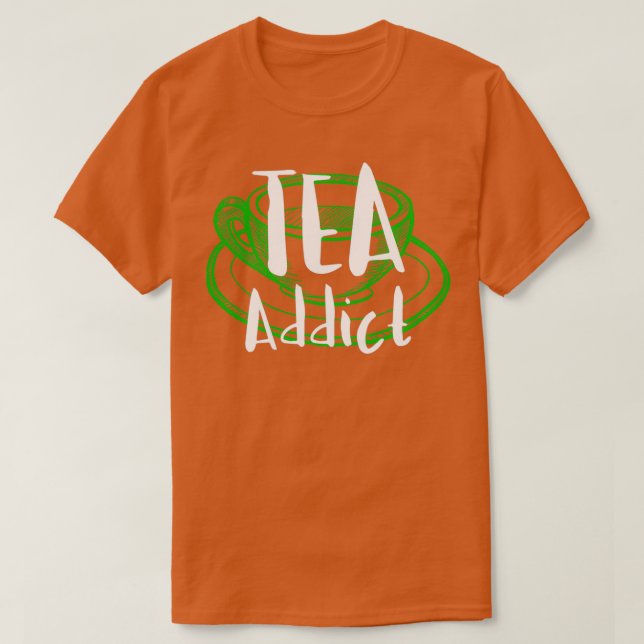 Camiseta Tea Addict 2 (Diseño del anverso)