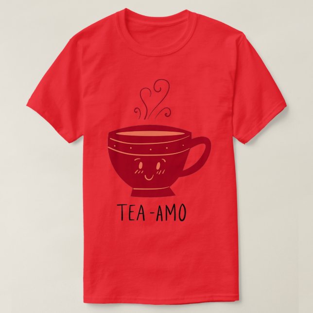 Camiseta Tea Amo (Diseño del anverso)