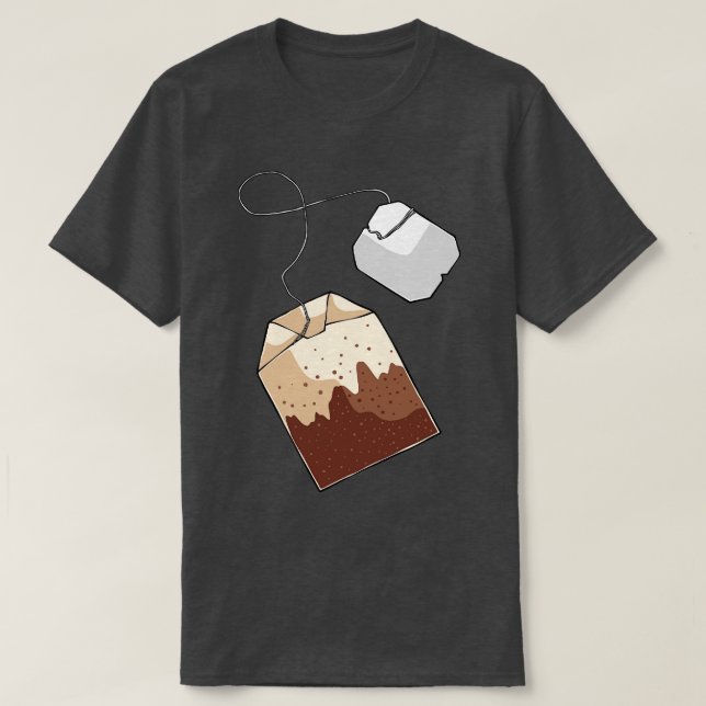 Camiseta Tea Bag Tea Drinker Café Bebida (Diseño del anverso)