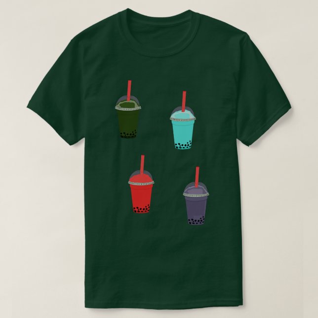 Camiseta Tea Boba y Taro y té de leche (Diseño del anverso)