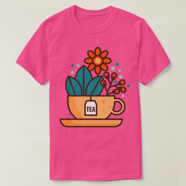 Camiseta Tea cap (Diseño del anverso)