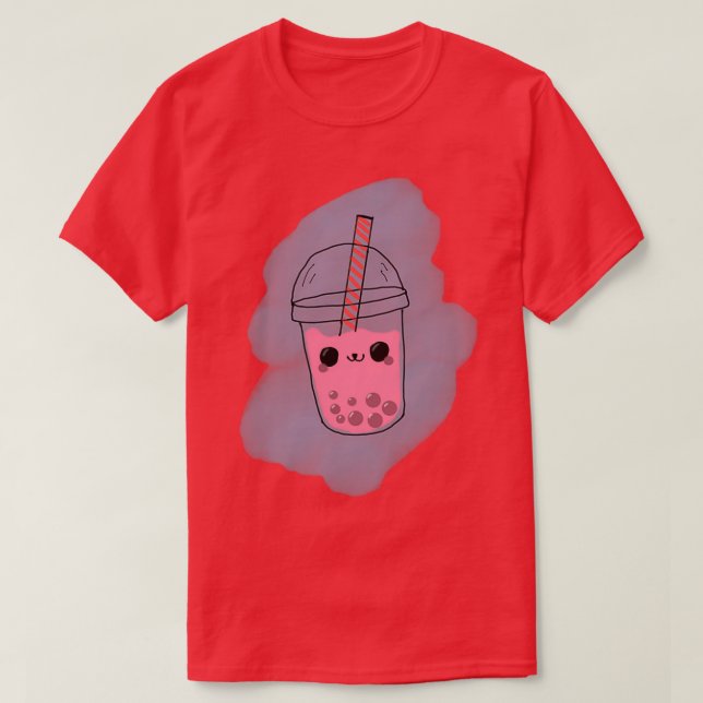 Camiseta Tea de burbuja Boba (Diseño del anverso)