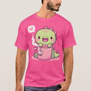 Camiseta Tea Dino Tea Rex Pun