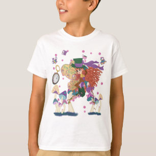 Camiseta Tea Fiesta Fairy, Vintage Watch y champiñones
