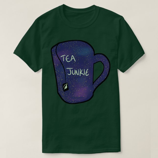 Camiseta Tea Junkie 1 (Diseño del anverso)
