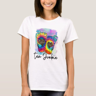 Camiseta Tea Junkie , Té cargado