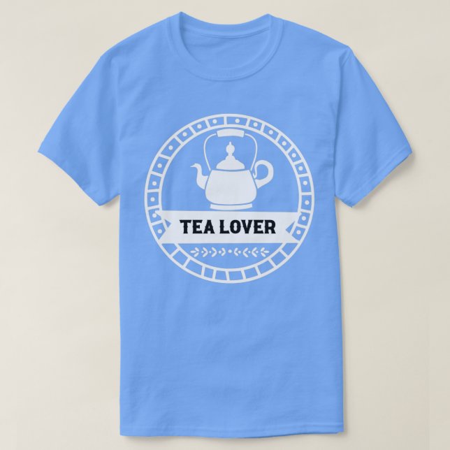 Camiseta Tea Lover Retro Vintage (Diseño del anverso)