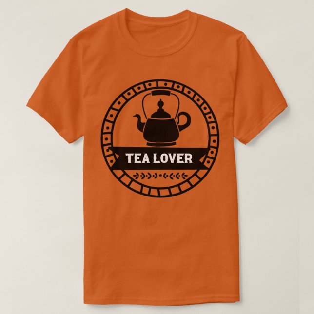 Camiseta Tea Lover Retro Vintage 1 (Diseño del anverso)