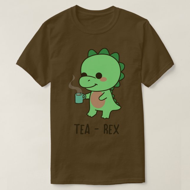 Camiseta Tea Rex (Diseño del anverso)