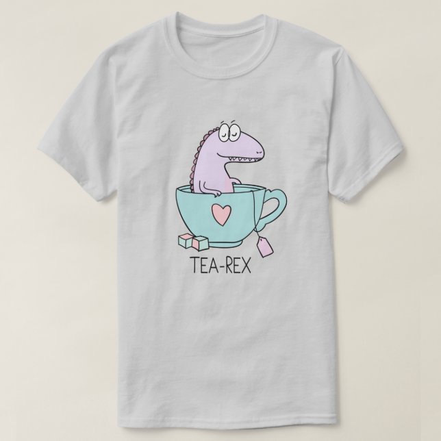 Camiseta Tea-Rex (Diseño del anverso)