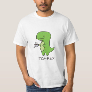 Camiseta Tea-Rex, Dinosaurio Cute, Dino Amante Funny