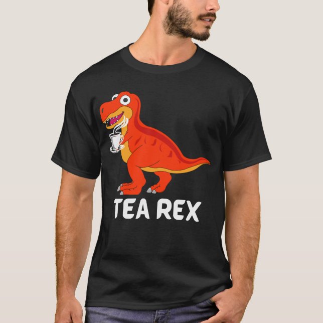 Camiseta Tea Rex Fun T-Shirt (Anverso)