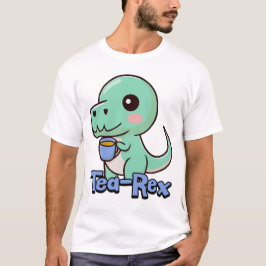 Camiseta ¡Tea-Rex! Personalizado De Té Para Beber Tex Rex P