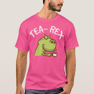 Camiseta Tea Rex Shirt - Tea Time Dinosaur Tyrannosaurus