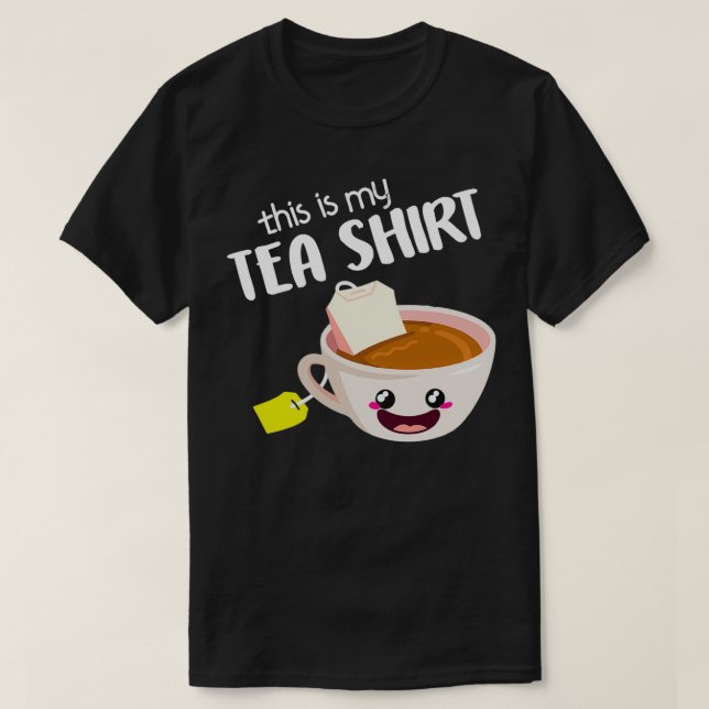 Camiseta Tea Shirt Cute Food amp Bebe Puntitos Graciosos Re (Diseño del anverso)