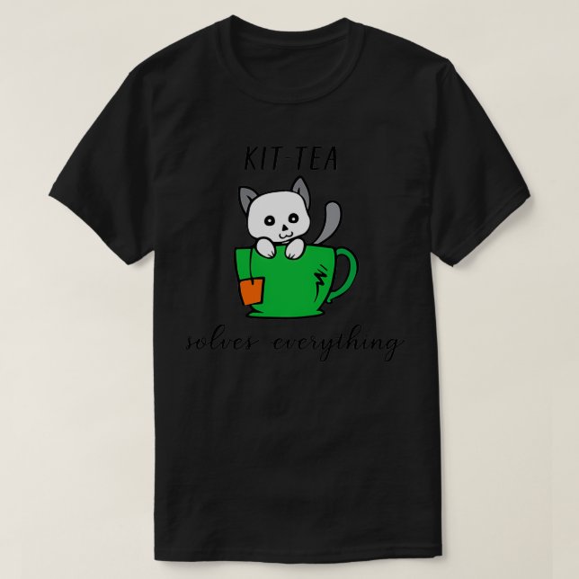 Camiseta Tea Solves Everything 54 (Diseño del anverso)