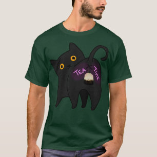 Camiseta Tea Time Cat