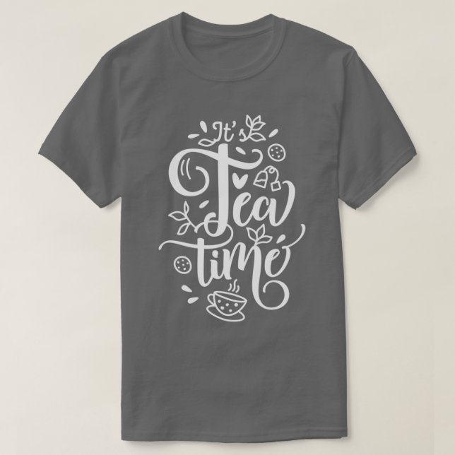Camiseta Tea Time Funy Design (Diseño del anverso)