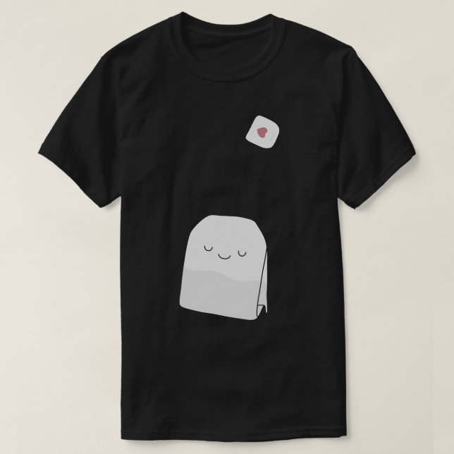 Camiseta Tea Time Sleeping Tea Bag (Diseño del anverso)