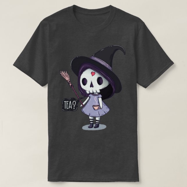 Camiseta Tea Witch (Diseño del anverso)