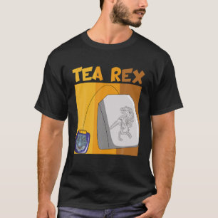 Camiseta Teabag Funny Tea Rex