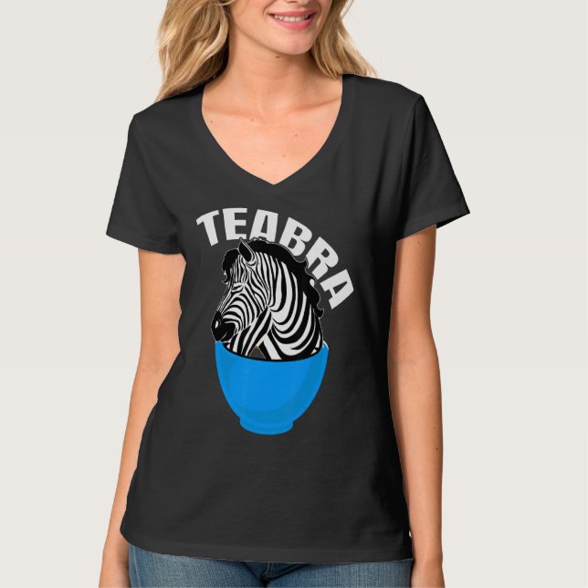 Camiseta Teabra Tea Zebra (Anverso)