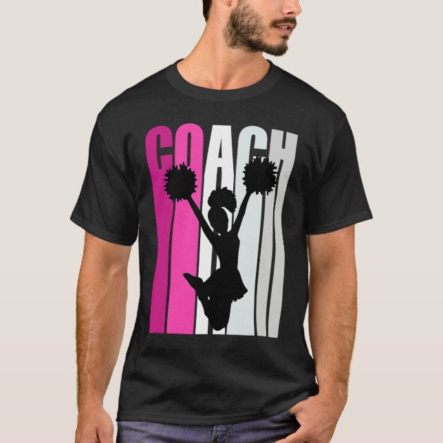 Camiseta Teach Female Cheerleading Teacher Master Coach Che (Anverso)