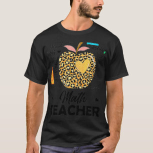 Camiseta Teach Love Inspire Math Teacher Welcome Back To Sc